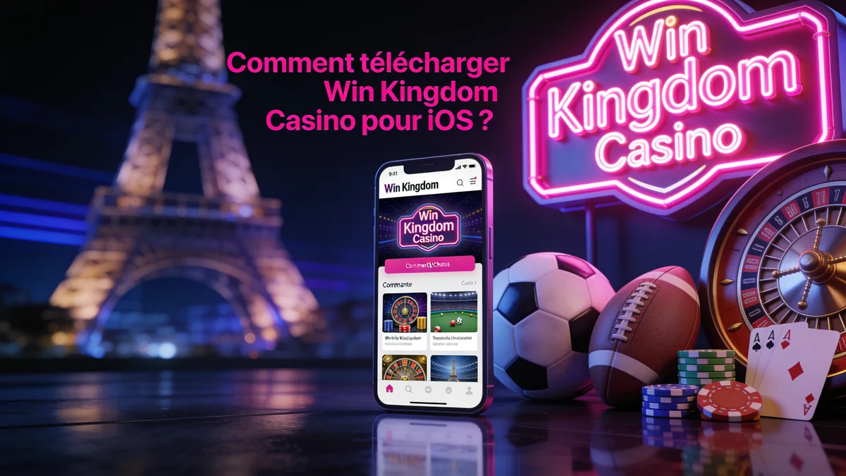 Comment télécharger Win Kingdom Casino pour iOS ? pour les joueurs en France